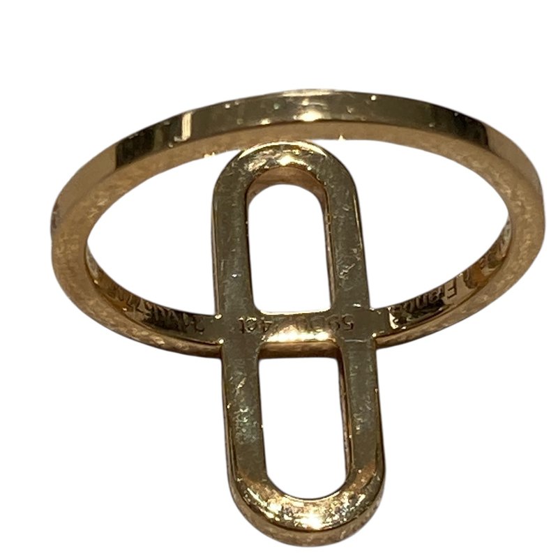HERMES 愛馬仕 EVER CHAINE D'ANCRE RING 18K 鑽石 戒指 PG-1
