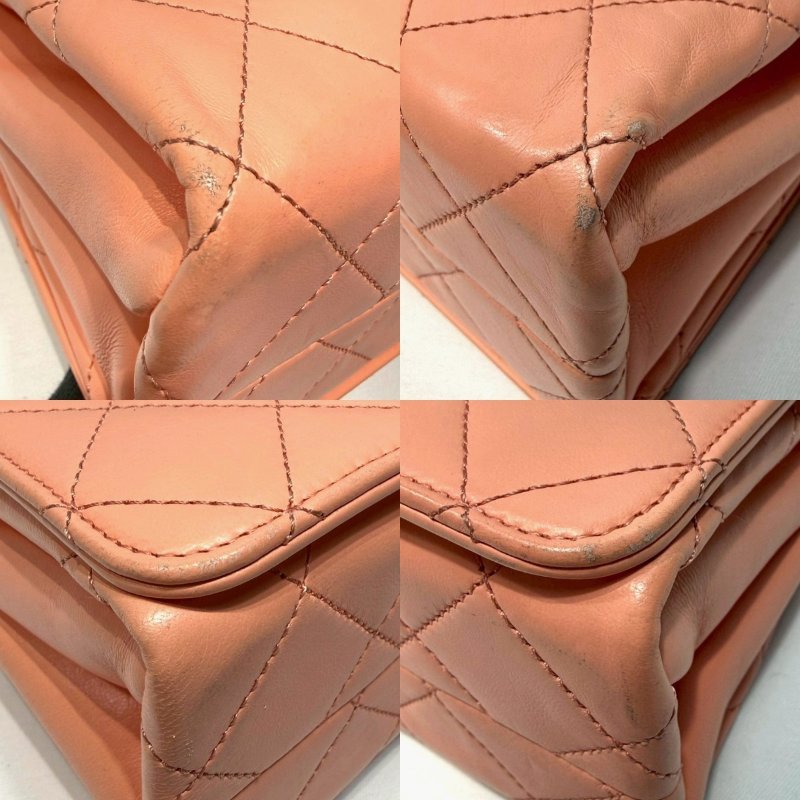 CHANEL mini金屬琺瑯手提鏈帶包-7