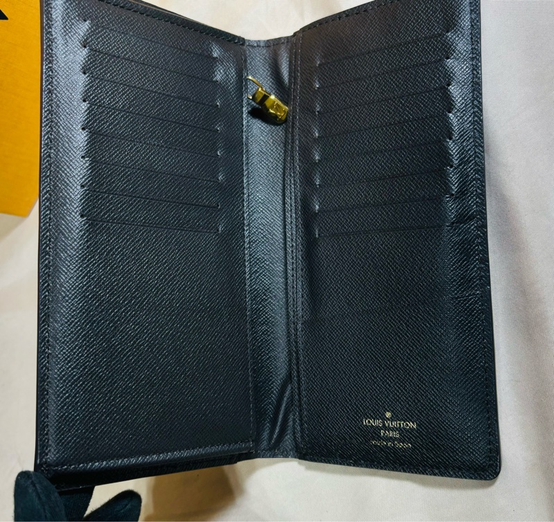 🔥附購證 稀有美品 LV 路易威登 Louis Vuitton限量拼色老花對開17卡零錢袋長夾-3