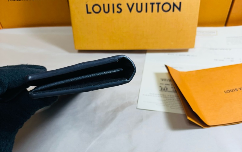 🔥附購證 稀有美品 LV 路易威登 Louis Vuitton限量拼色老花對開17卡零錢袋長夾-6