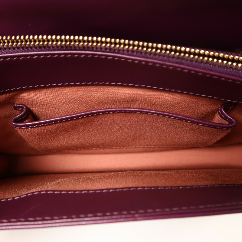 BVLGARI 牛皮皮革Serpenti Forever鏈帶肩背袋-5