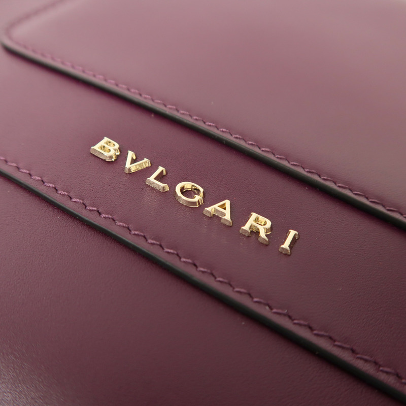 BVLGARI 牛皮皮革Serpenti Forever鏈帶肩背袋-16