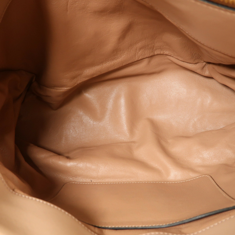 Miu Miu 牛皮皮革2 Way Shoulder金扣手挽肩背兩用袋-4