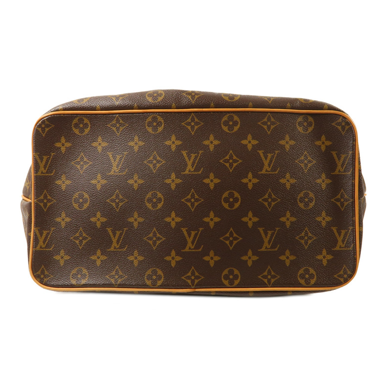 LOUIS VUITTON Monogram Palermo GM金扣手挽肩背兩用袋棕色-3