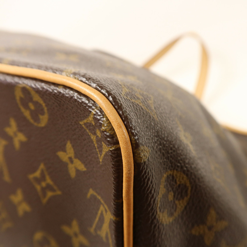 LOUIS VUITTON Monogram Palermo GM金扣手挽肩背兩用袋棕色-12