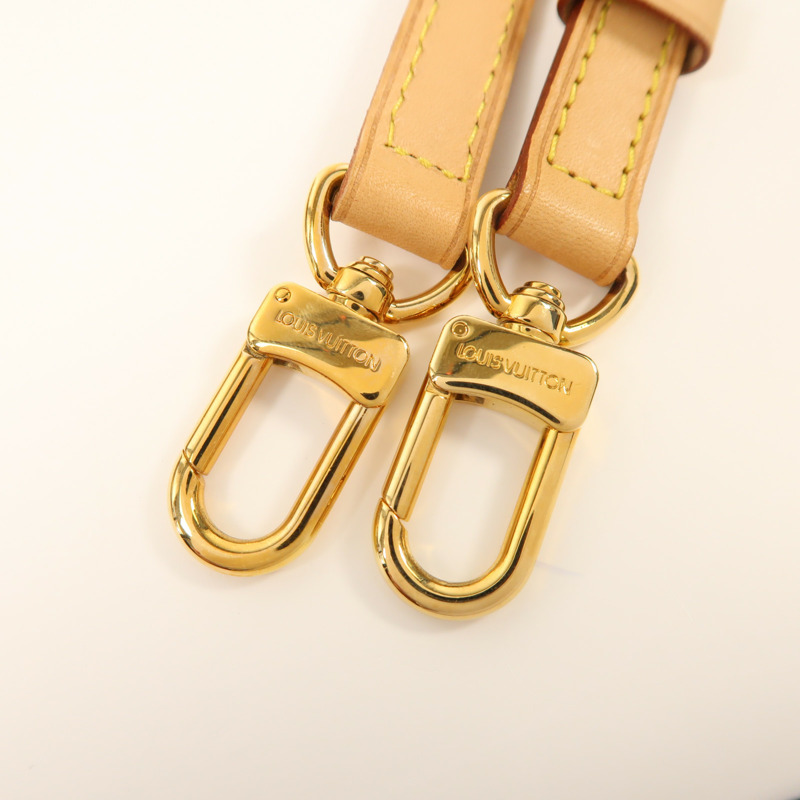 LOUIS VUITTON Monogram Palermo GM金扣手挽肩背兩用袋棕色-14