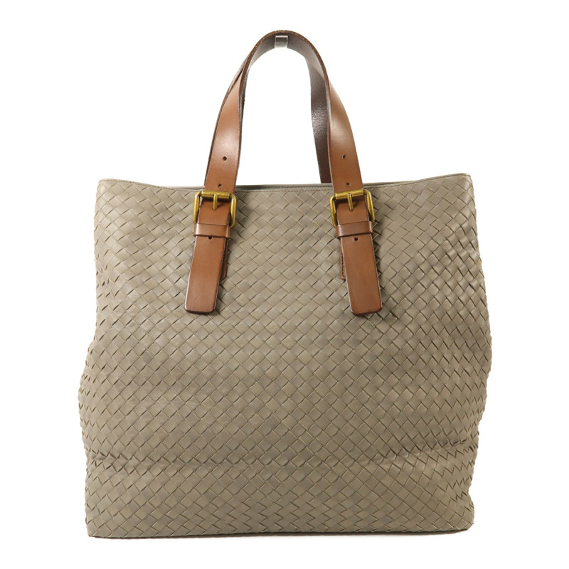 BOTTEGA VENETA 羊皮皮革Intrecciato Tote Bag手挽袋-1