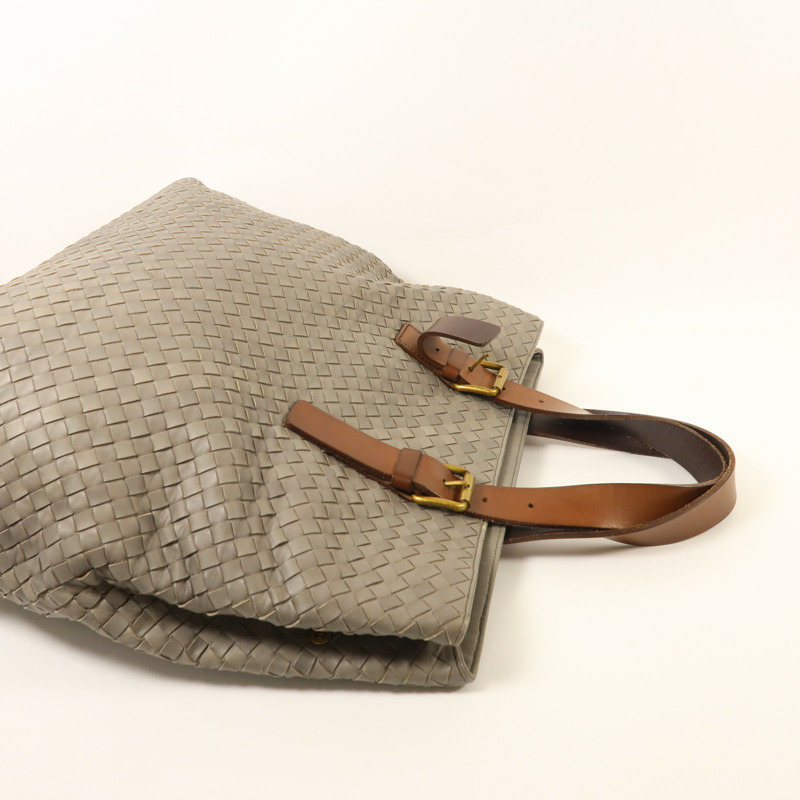 BOTTEGA VENETA 羊皮皮革Intrecciato Tote Bag手挽袋-7