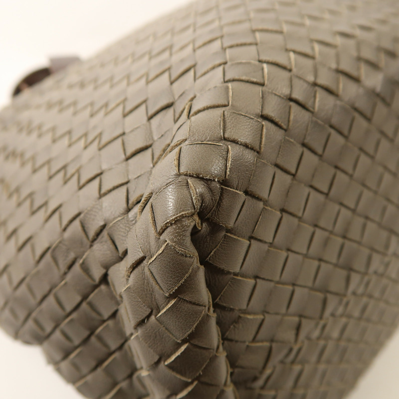 BOTTEGA VENETA 羊皮皮革Intrecciato Tote Bag手挽袋-10