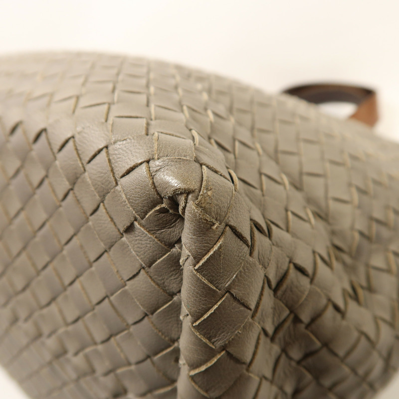BOTTEGA VENETA 羊皮皮革Intrecciato Tote Bag手挽袋-11