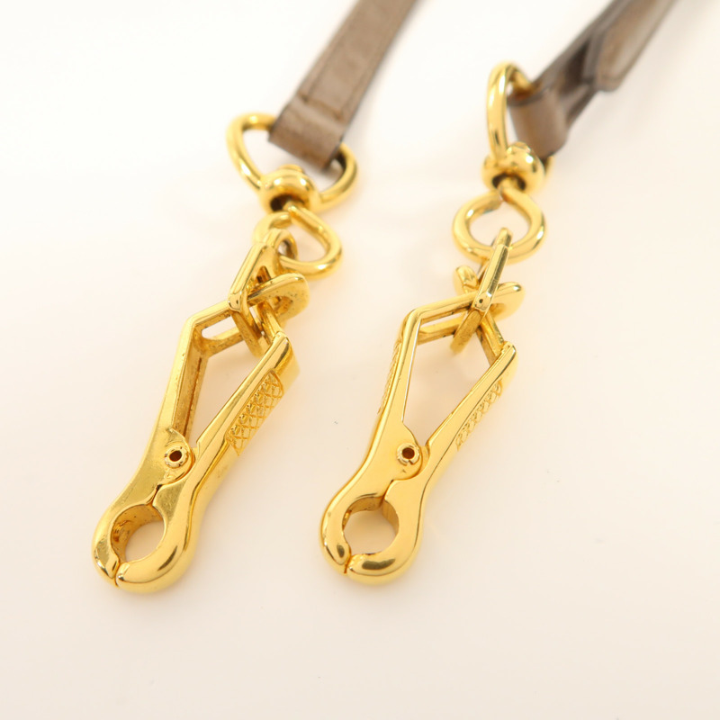 Miu Miu 牛皮皮革Shoulder Bag金扣肩背袋-15