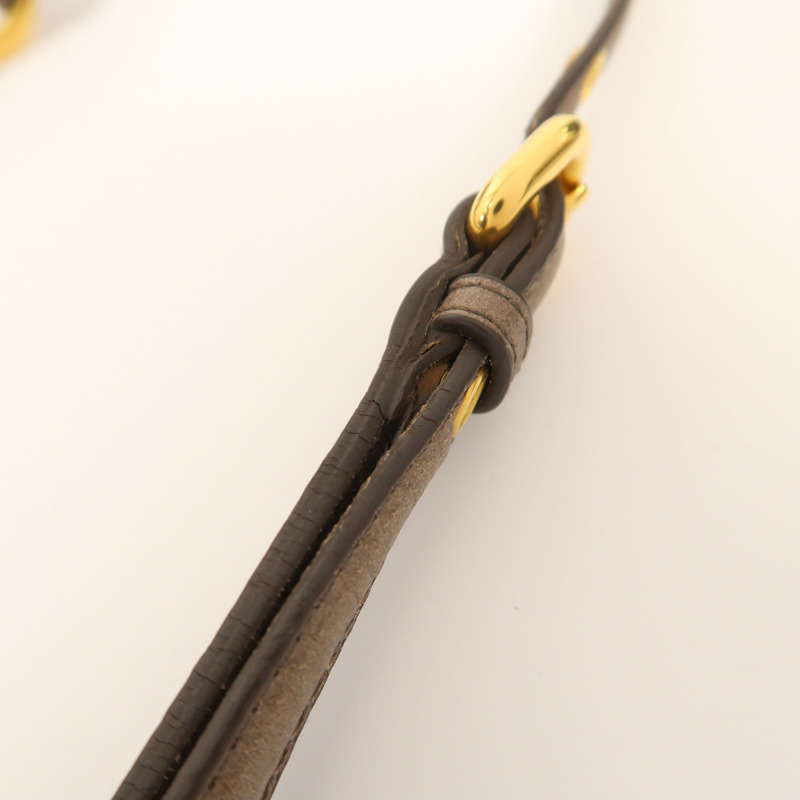 Miu Miu 牛皮皮革Shoulder Bag金扣肩背袋-16