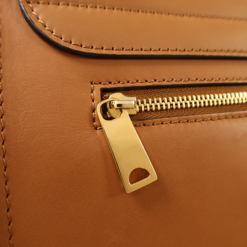 CELINE 牛皮皮革/麂皮皮革Trapeze金扣手挽肩背兩用袋-15