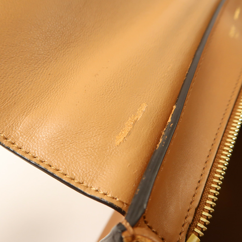 CELINE 牛皮皮革/麂皮皮革Trapeze金扣手挽肩背兩用袋-24