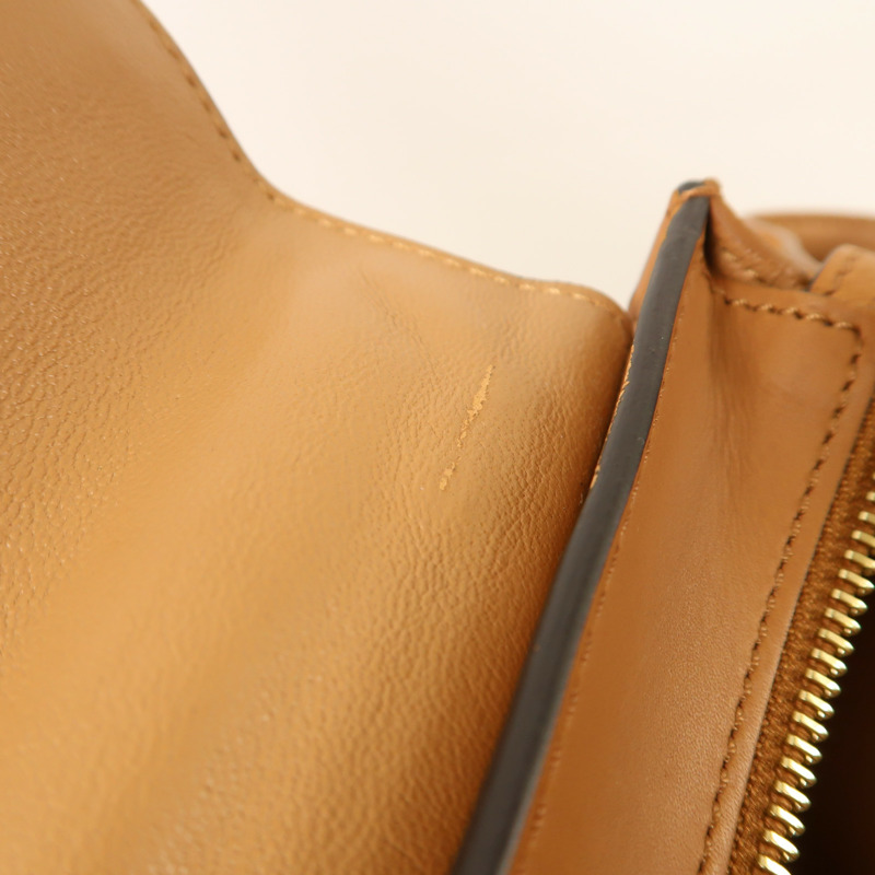 CELINE 牛皮皮革/麂皮皮革Trapeze金扣手挽肩背兩用袋-25