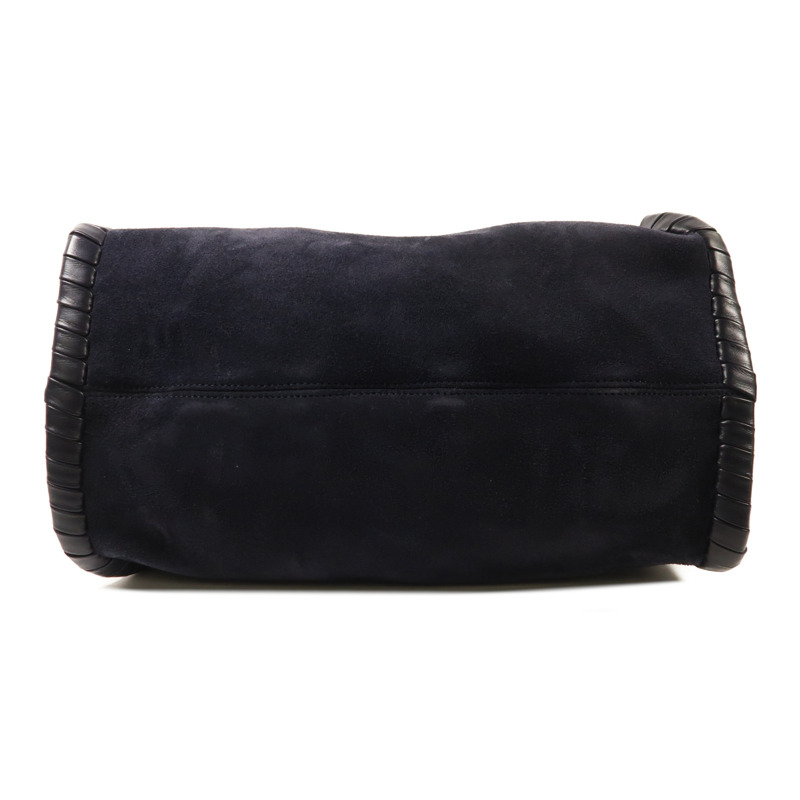 Chloe 麂皮皮革/牛皮皮革Monty Tote Bag肩背袋-3