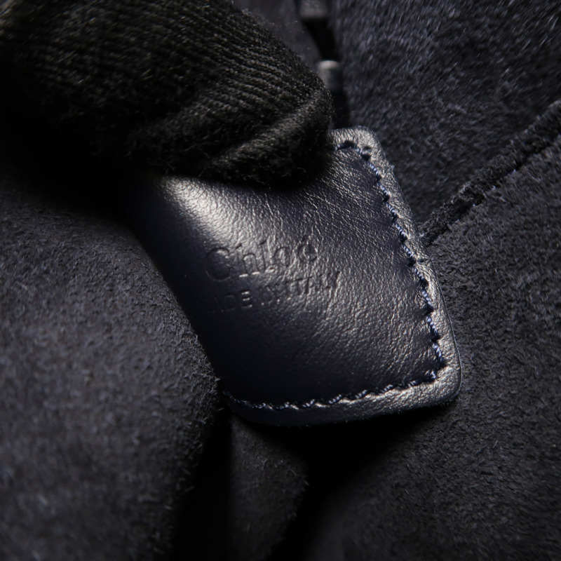 Chloe 麂皮皮革/牛皮皮革Monty Tote Bag肩背袋-6