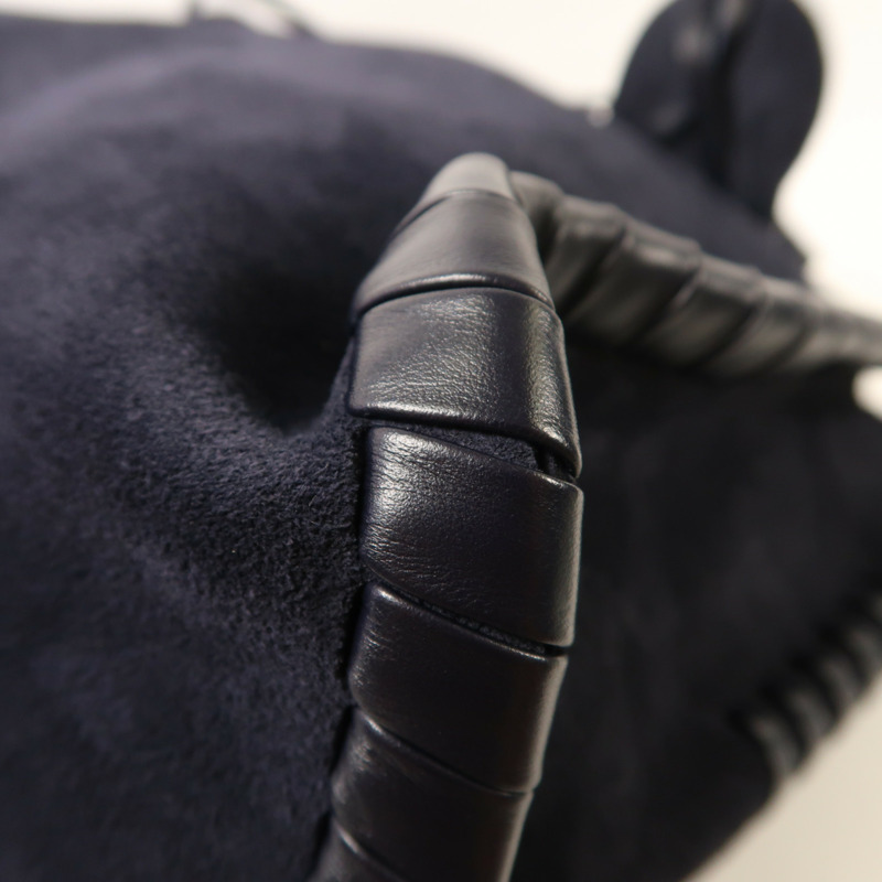 Chloe 麂皮皮革/牛皮皮革Monty Tote Bag肩背袋-12