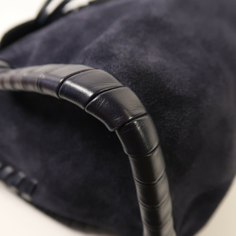 Chloe 麂皮皮革/牛皮皮革Monty Tote Bag肩背袋-15