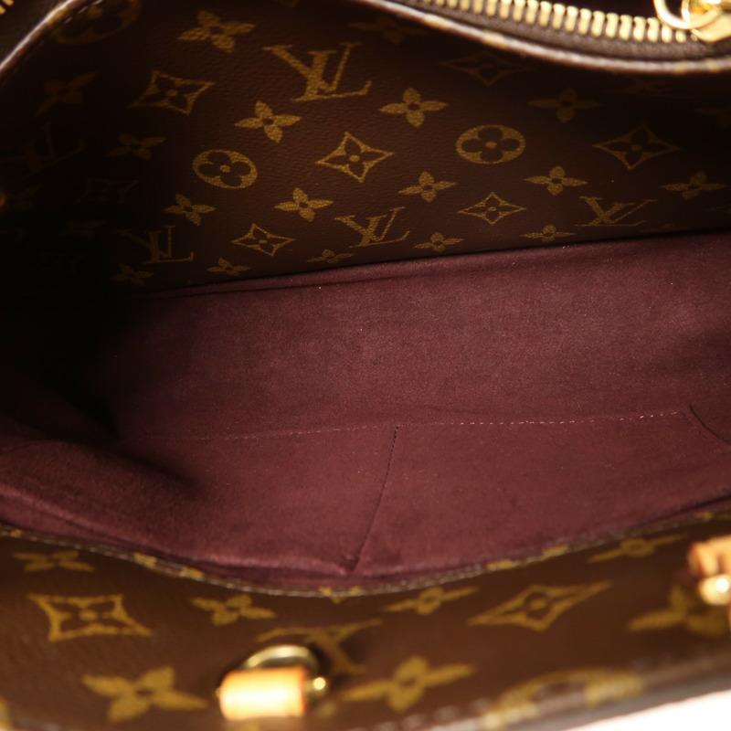LOUIS VUITTON Monogram Montaigne MM金扣手挽肩背兩用袋-5