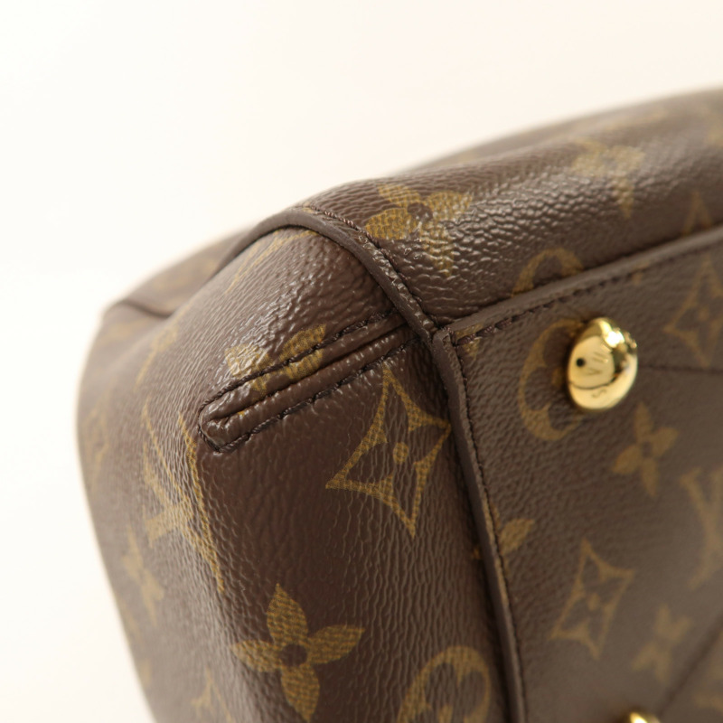 LOUIS VUITTON Monogram Montaigne MM金扣手挽肩背兩用袋-11