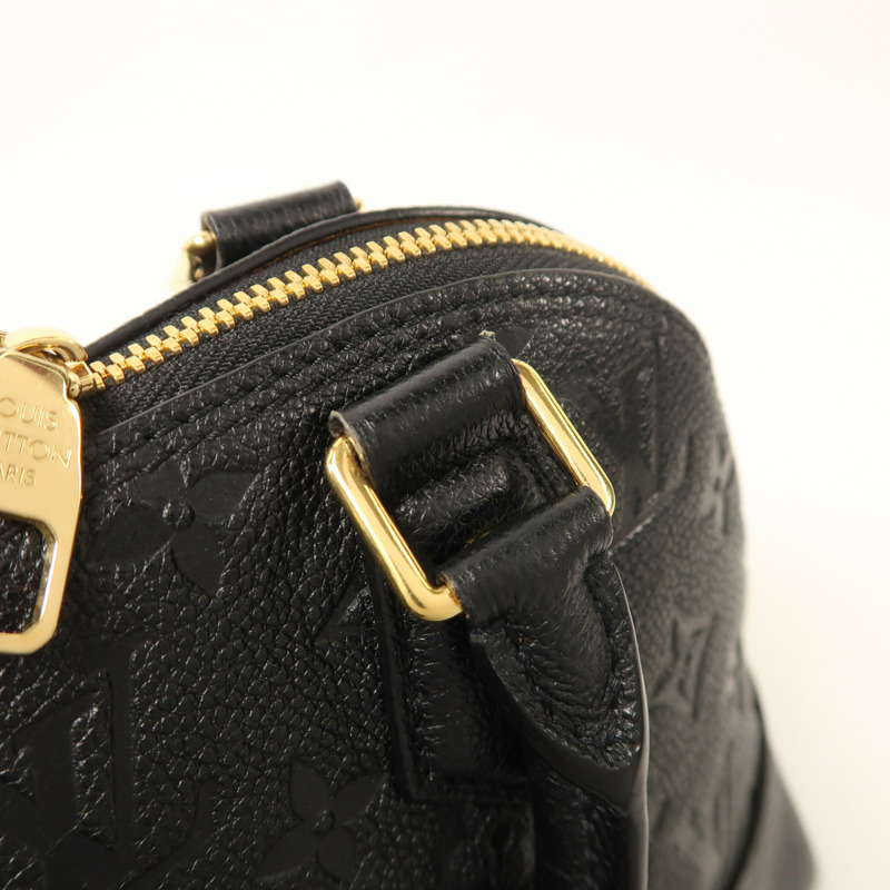 LOUIS VUITTON Monogram Empreinte Neo Alma BB金扣手挽肩背兩用袋-17