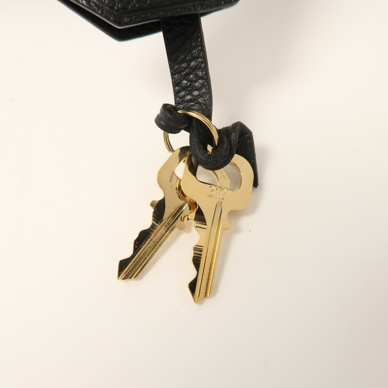 LOUIS VUITTON Monogram Empreinte Neo Alma BB金扣手挽肩背兩用袋-21