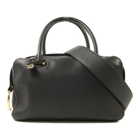 Delvaux 牛皮皮革Cool Box MM金扣手挽肩背兩用袋
