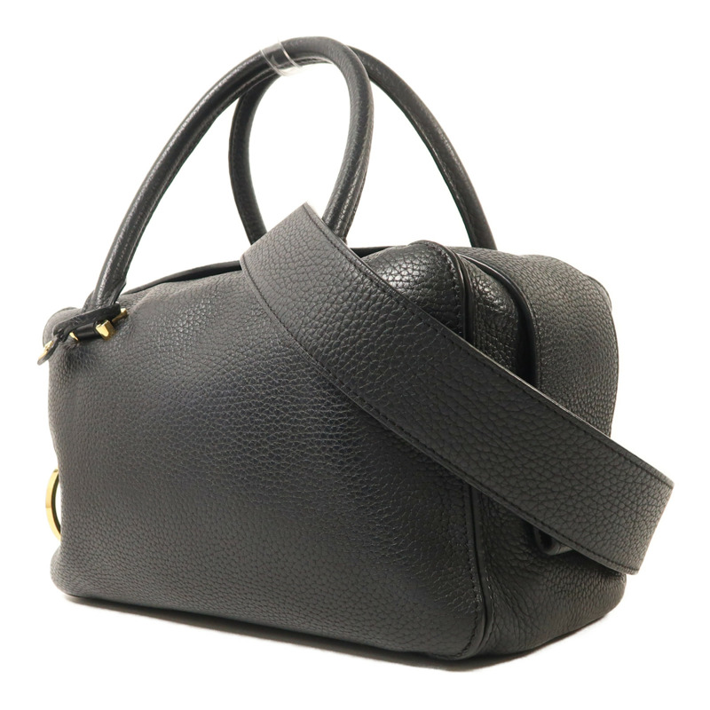 Delvaux 牛皮皮革Cool Box MM金扣手挽肩背兩用袋-2