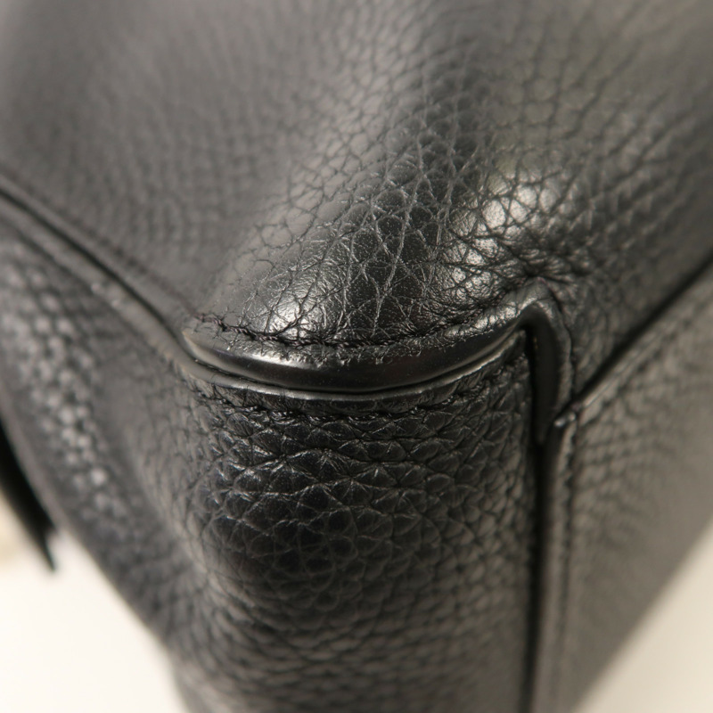 Delvaux 牛皮皮革Cool Box MM金扣手挽肩背兩用袋-10