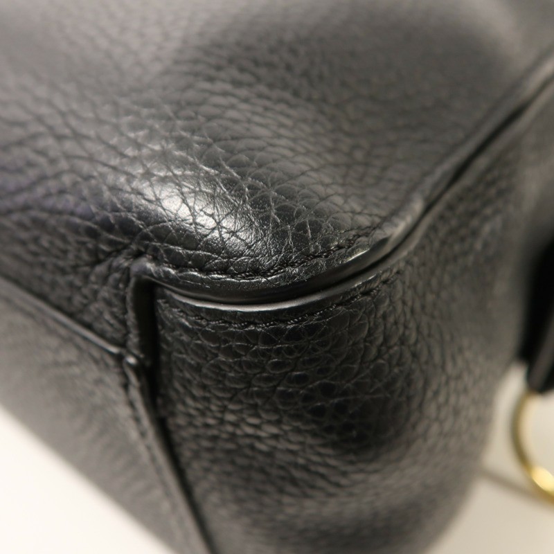 Delvaux 牛皮皮革Cool Box MM金扣手挽肩背兩用袋-11