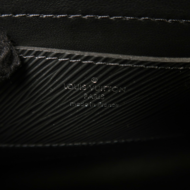 LOUIS VUITTON Epi Twist MM銀扣鏈帶肩背袋-5