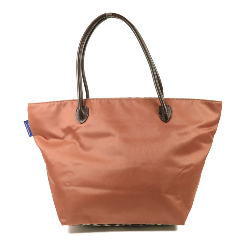 BURBERRY 尼龍/牛皮皮革Tote Bag肩背袋-1