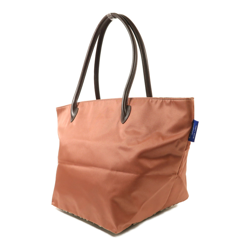 BURBERRY 尼龍/牛皮皮革Tote Bag肩背袋-2