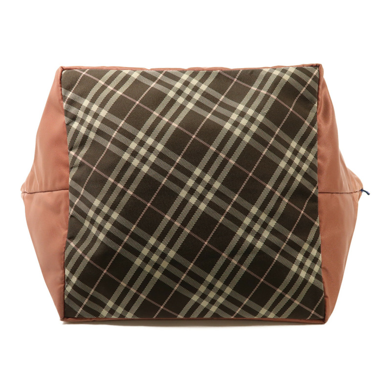 BURBERRY 尼龍/牛皮皮革Tote Bag肩背袋-3