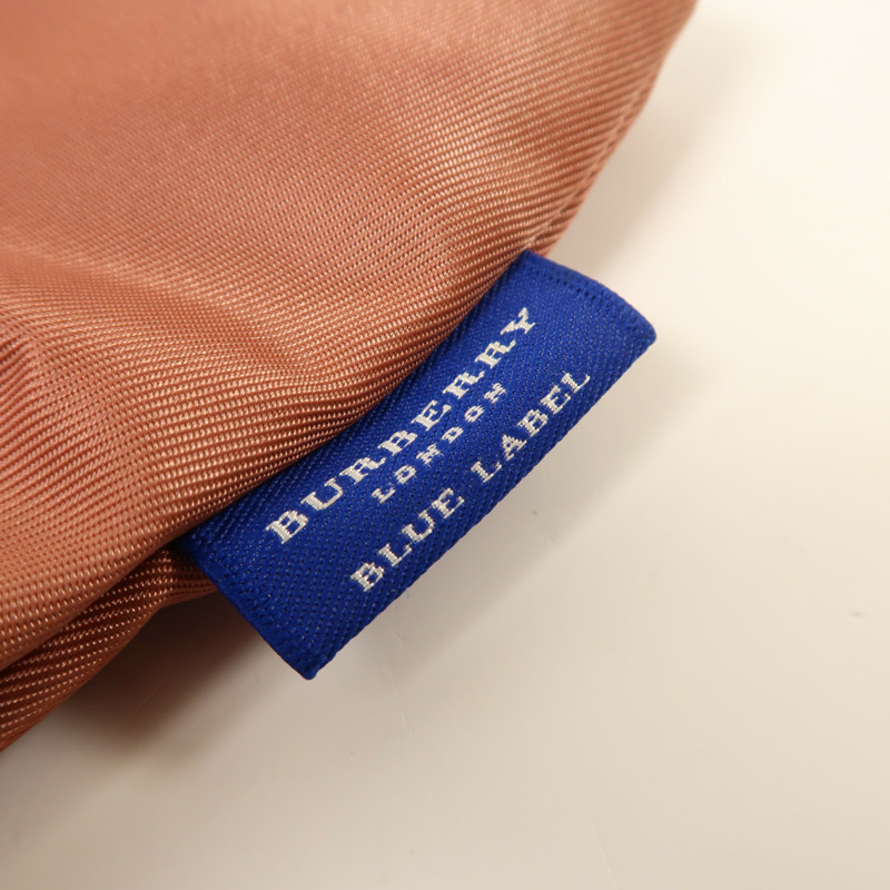 BURBERRY 尼龍/牛皮皮革Tote Bag肩背袋-5