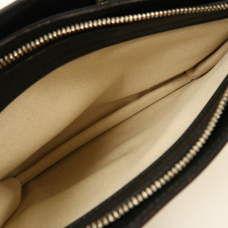 BALENCIAGA 帆布Navy Pochette銀扣肩背袋-5