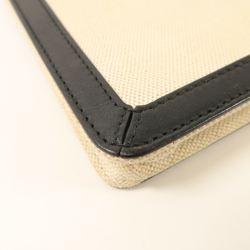 BALENCIAGA 帆布Navy Pochette銀扣肩背袋-12