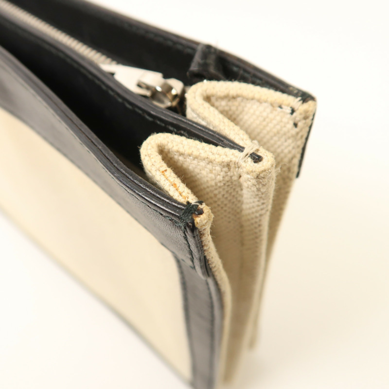 BALENCIAGA 帆布Navy Pochette銀扣肩背袋-13