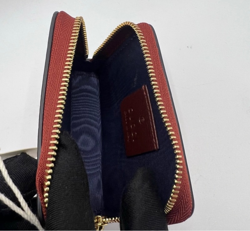 Gucci G印花扑克收纳包零钱包，可以当零钱包、名片夹用 尺寸10*7*2cm-5