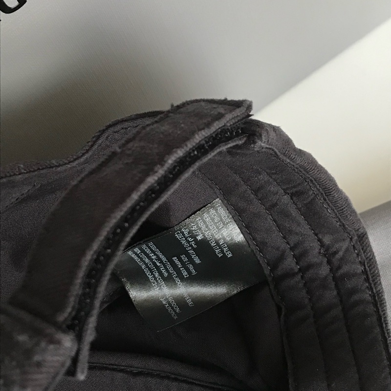 巴黎世家 Balenciaga Blackletter Script Cap - Black Faded 帽子-4