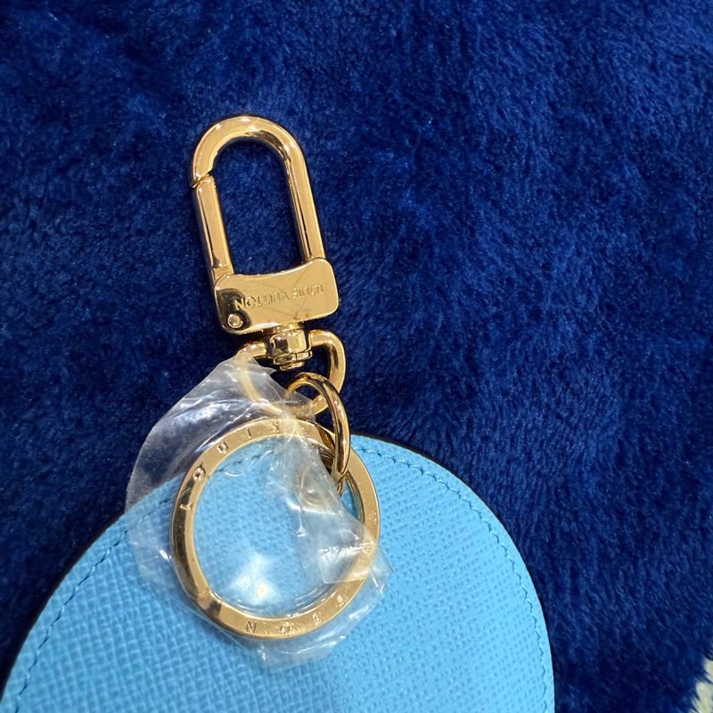 LV 棋盤格企鵝吊飾 鑰匙圈-2