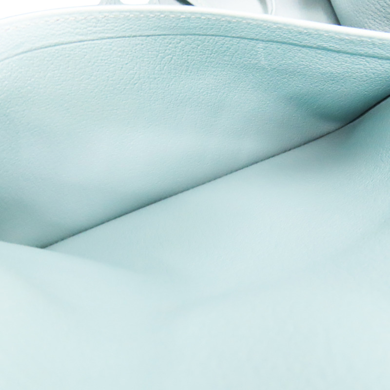 環礁藍 Togo牛皮 Birkin 30 柏金包 手提包 T刻 金釦【HERMES 愛馬仕】-5