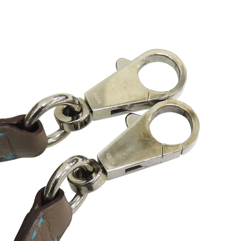 大象灰 阿茲特克藍 TOGO牛皮 KELLY 32 ECLAT 兩用包 □N刻 銀釦【HERMES 愛馬仕】-15