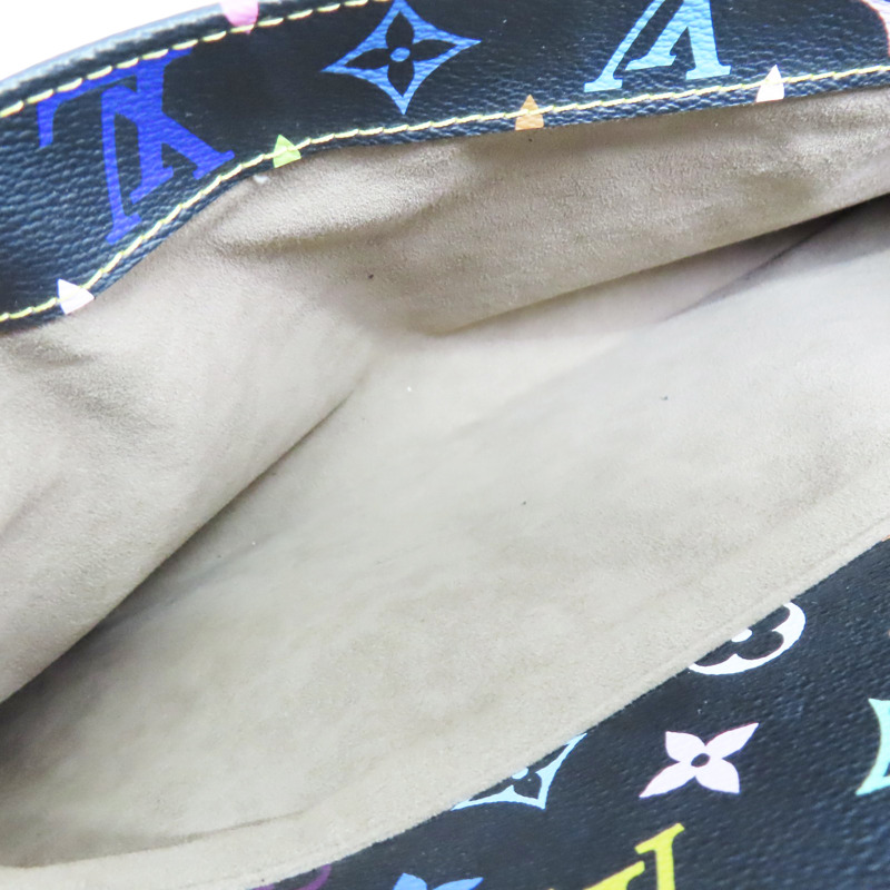 黑彩 原花帆布 村上隆 Beverly GM 肩背包【LOUIS VUITTON LV 路易威登】 M40202-5