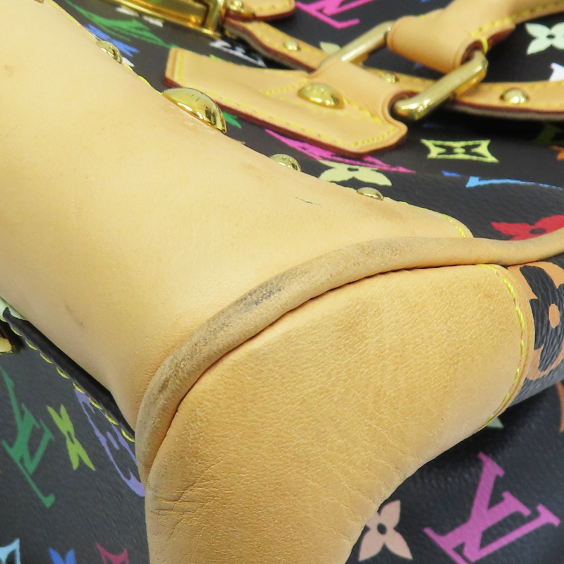 黑彩 原花帆布 村上隆 Beverly GM 肩背包【LOUIS VUITTON LV 路易威登】 M40202-11