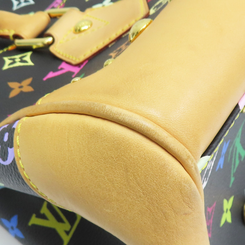 黑彩 原花帆布 村上隆 Beverly GM 肩背包【LOUIS VUITTON LV 路易威登】 M40202-12