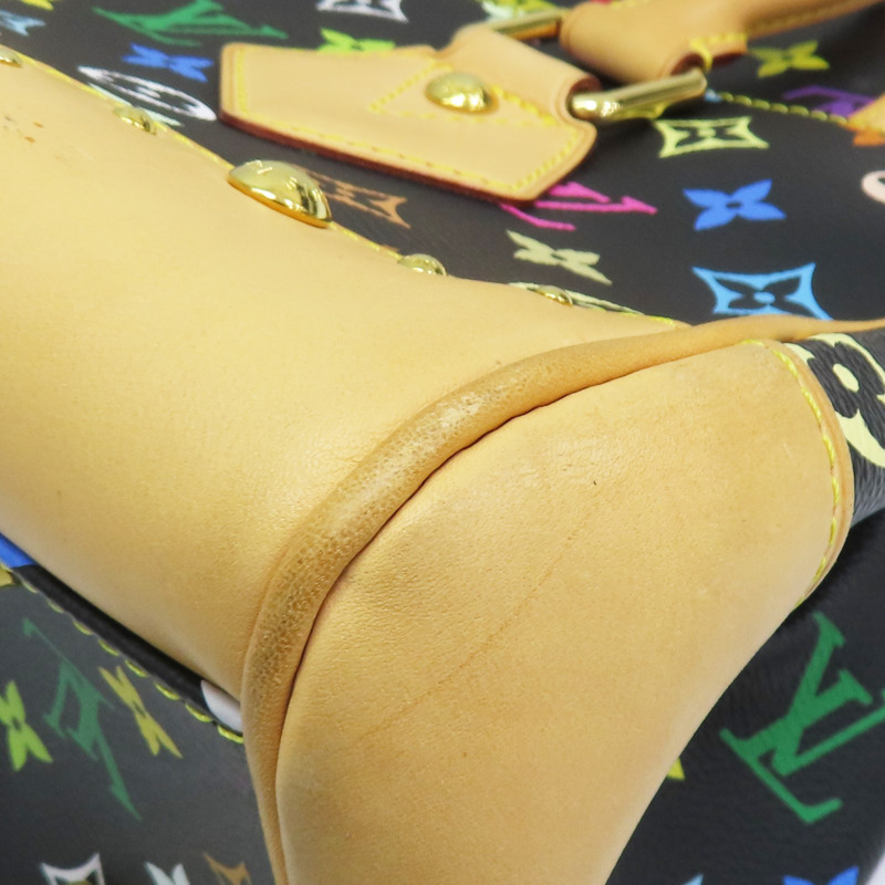 黑彩 原花帆布 村上隆 Beverly GM 肩背包【LOUIS VUITTON LV 路易威登】 M40202-13
