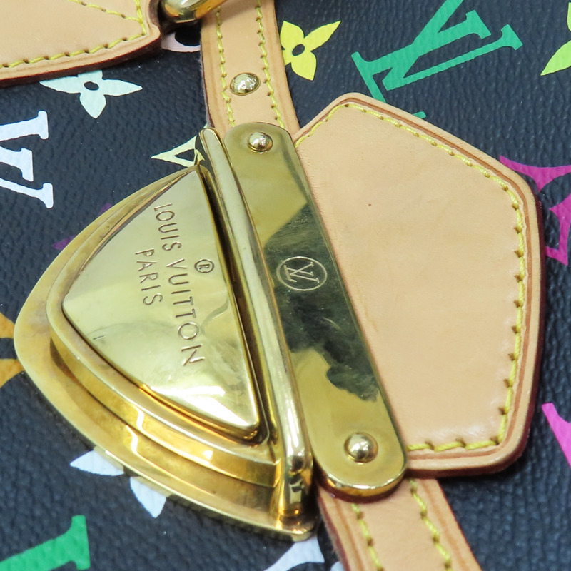 黑彩 原花帆布 村上隆 Beverly GM 肩背包【LOUIS VUITTON LV 路易威登】 M40202-17