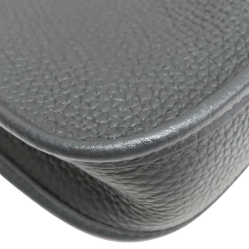 黑色 Taurillon牛皮 Mini Evelyne 肩背包 B刻 金扣【HERMES 愛馬仕】 H069426CC-10